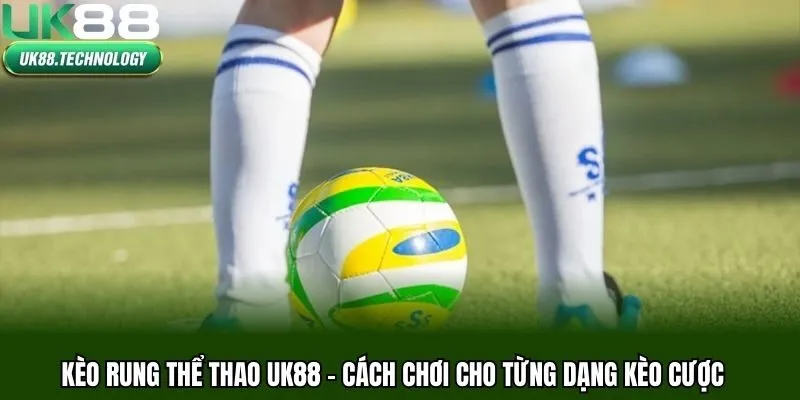 Kèo rung thể thao UK88 - Cách chơi cho từng dạng kèo cược