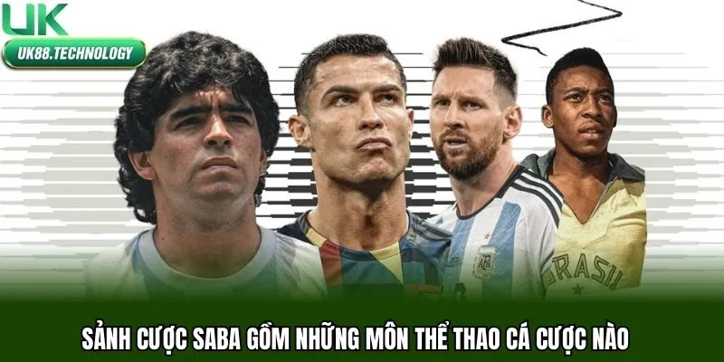 Sảnh cược Saba gồm những môn thể thao cá cược nào